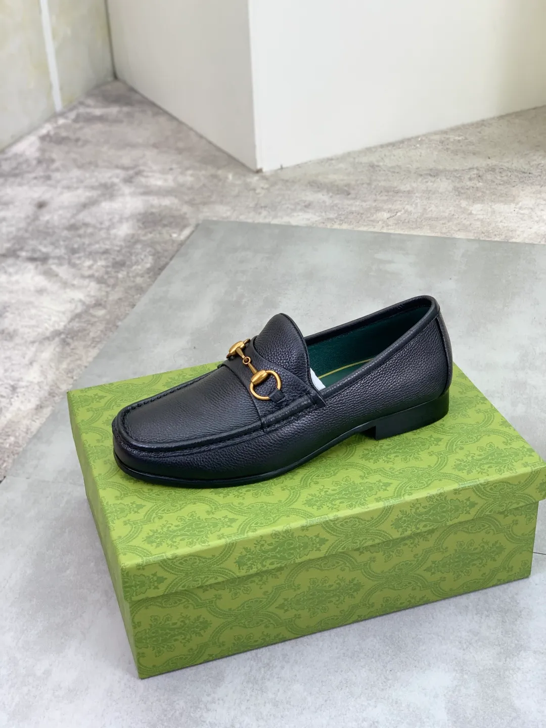 Men's men's shoes 💰P540 [New style] Water dyed cowhide 💰💎💎💎 [Gucci] Gucci high-end men's formal business leather shoes, original order 1:1! Original imported high-end washed calfskin, original metal buckle, imported first-layer cowhide lining for feet, original outsole, men's shoe size: 38-45, multiple colors available
